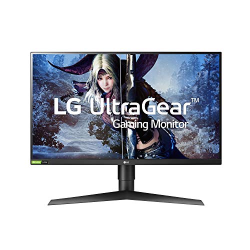 LG 27GL850-B 27 inches Ultragear QHD Nano IPS 1ms NVIDIA G-SYNC Compatible Gaming Monitor (Renewed)