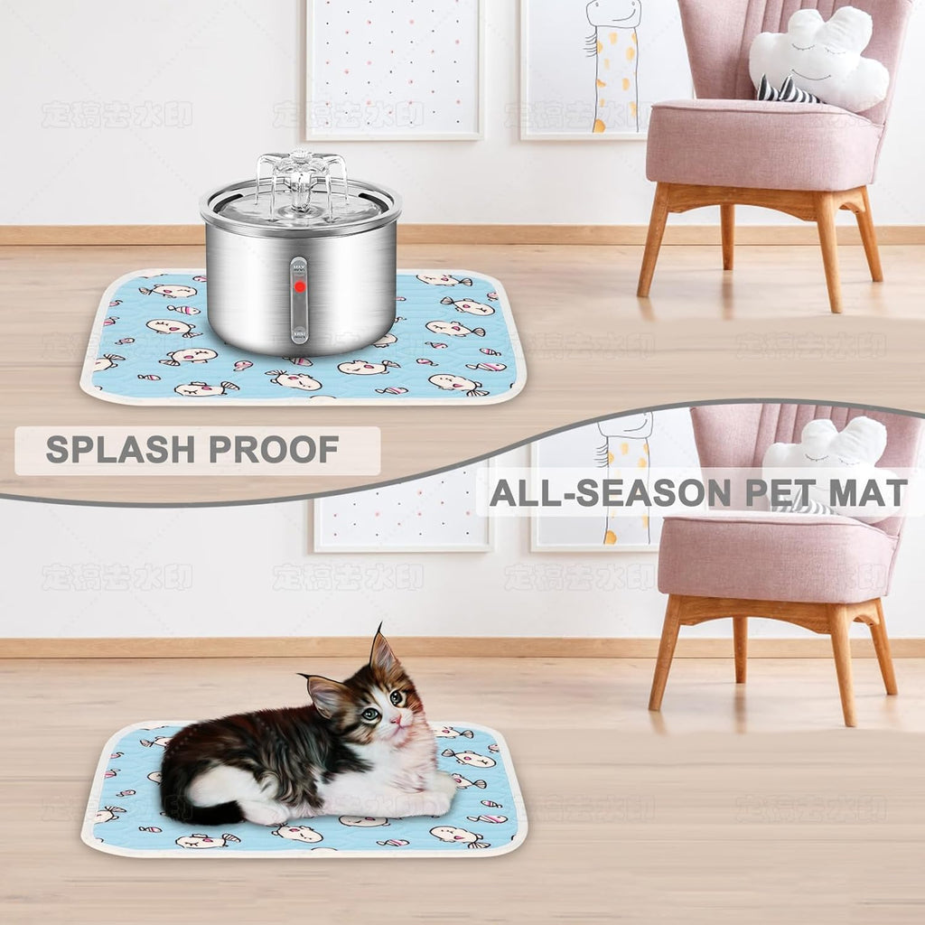 Cat Water Fountain Stainless Steel 67oz Automatic with Ultra Quiet Pump I33774