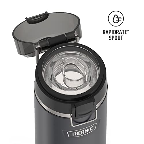 Stainless Steel Water Bottle with Spout, 24 oz, Vacuum Insulated V653