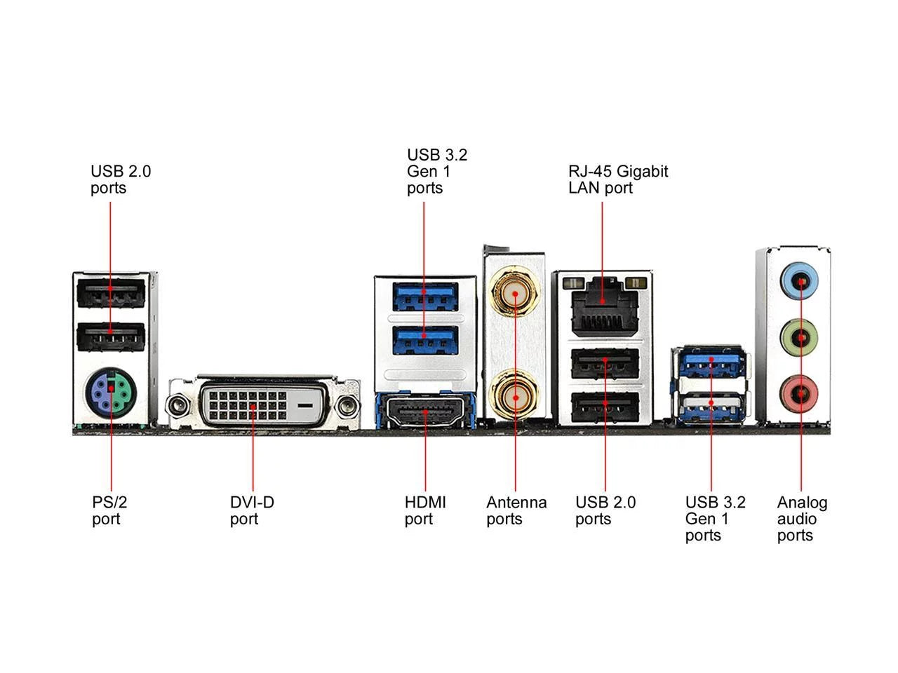 B550M Micro ATX AMD Motherboard H704