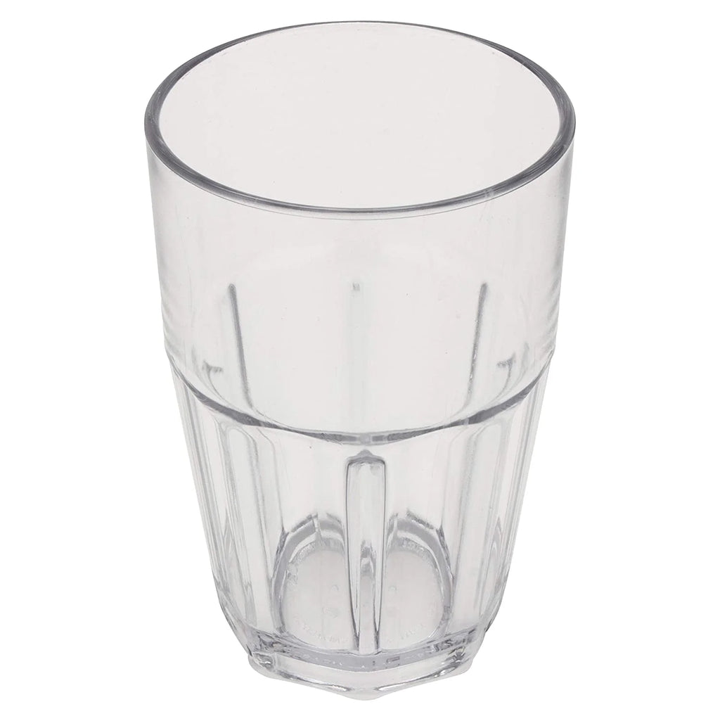 Heavy-Duty Shatterproof Tumbler, 14 oz, Blue, Set of 12 D708