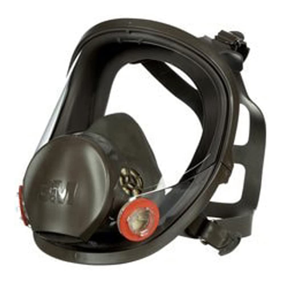 Reusable Full Face Mask Respirator, Grey, Medium L611979