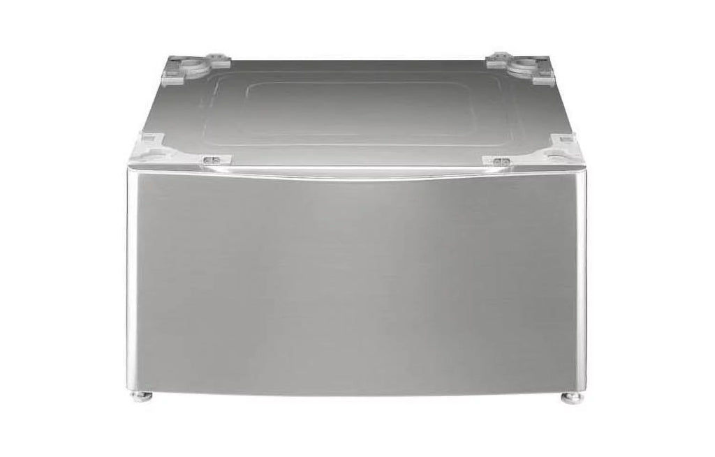 Laundry Pedestal with Drawer, Graphite Steel, 27" H268