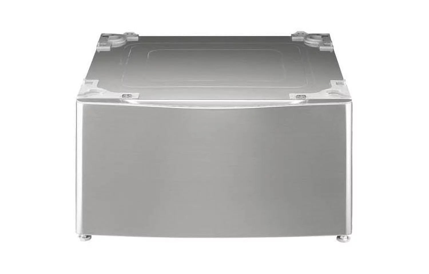 Laundry Pedestal with Drawer, Graphite Steel, 27" H268