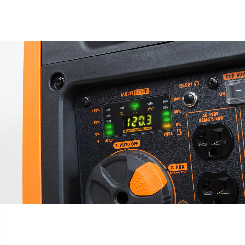 4500-Watt Portable Inverter Generator with Electric Start F44174