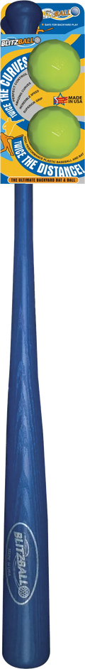 Blitzball Plastic Bat and Two Ball Combo