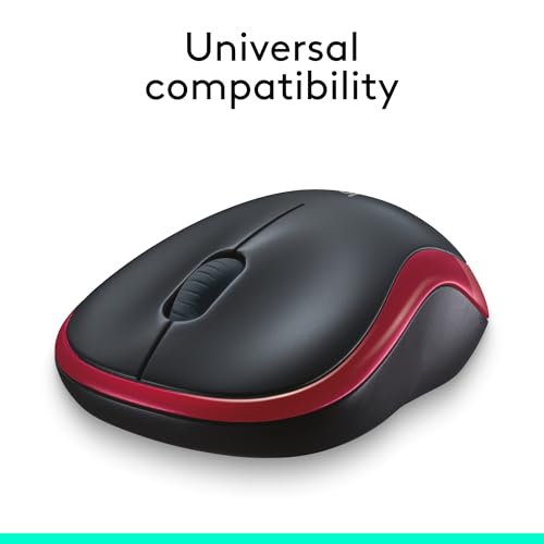 Wireless Mouse, 2.4GHz with USB Receiver, 12-Month Battery Life O87248