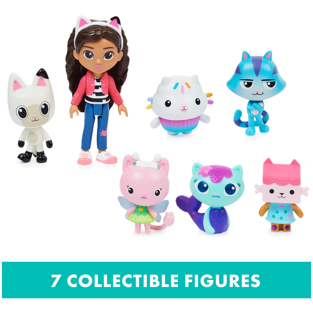 Deluxe Dollhouse Gift Set with 7 Toy Figures E89607