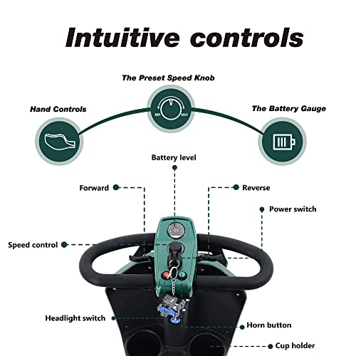 4-Wheel Electric Mobility Scooter for Adults with Swivel Seat Q1211