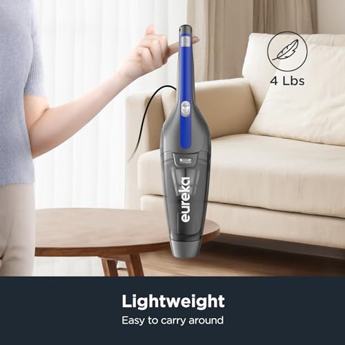 3-in-1 Swivel Handheld & Stick Vacuum Cleaner, Blue S696