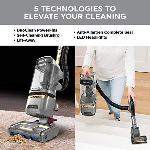 Upright Vacuum Cleaner for Home, Bagless, HEPA Filter Q241