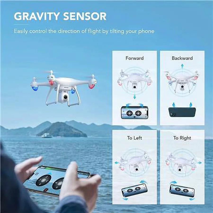 FPV RC Drone with 2.7K HD Camera and Carrying Bag L159