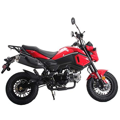 125cc Gas Motorcycle Dirt Bike Street Bike, 12" Wheels Q55421