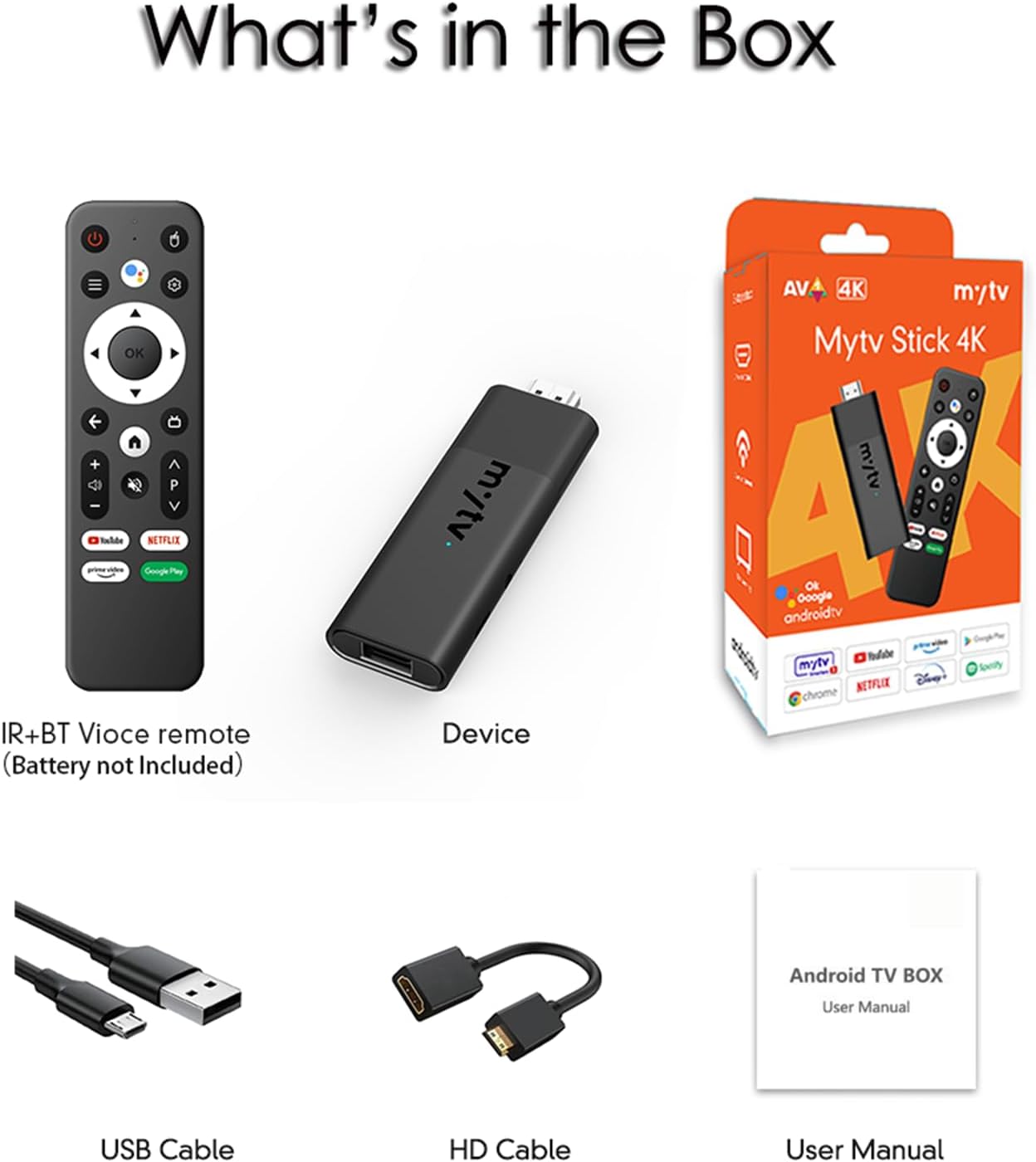4K Smart TV Stick with Voice Remote G1848