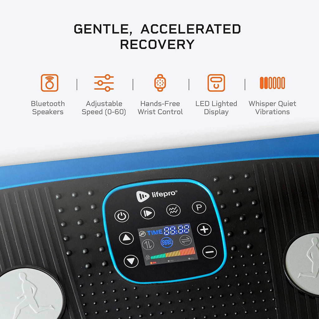 4D Triple Oscillation Vibration Plate Home Workout Equipment M9607