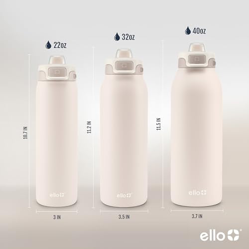 Stainless Steel Water Bottle with Leak Proof Lid, 22oz J59428
