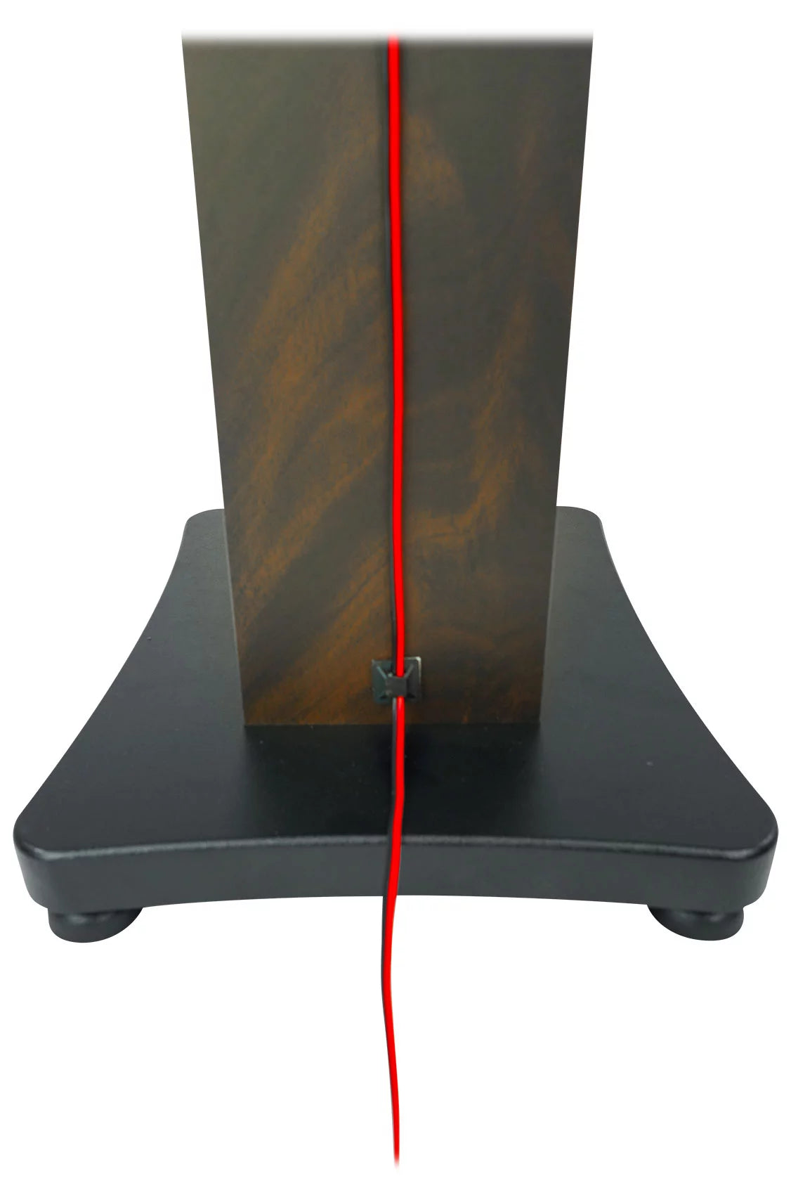 28" Speaker Stands, Dark Wood Grain B57987