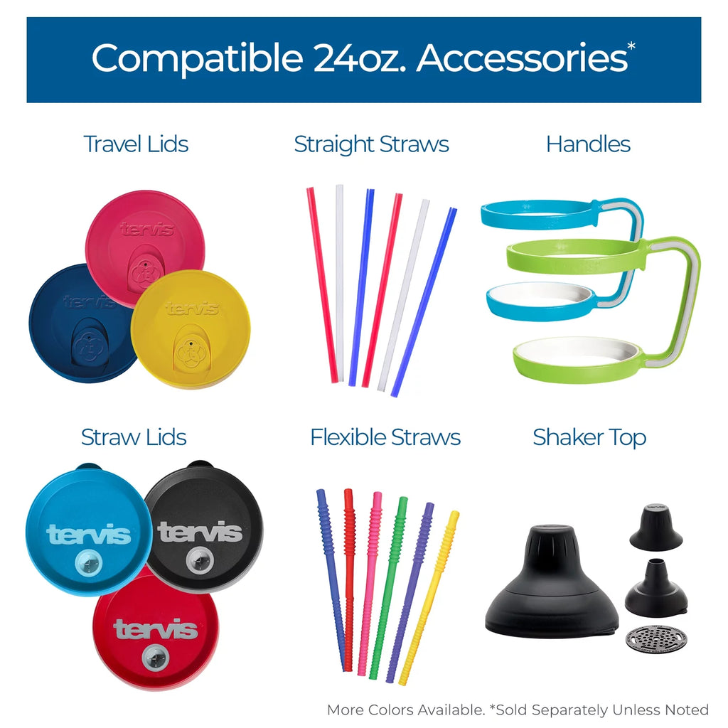 Double Walled Insulated Tumbler Cup 24oz 2pk H9453