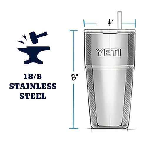 26 oz Vacuum Insulated Stainless Steel Straw Cup B223598