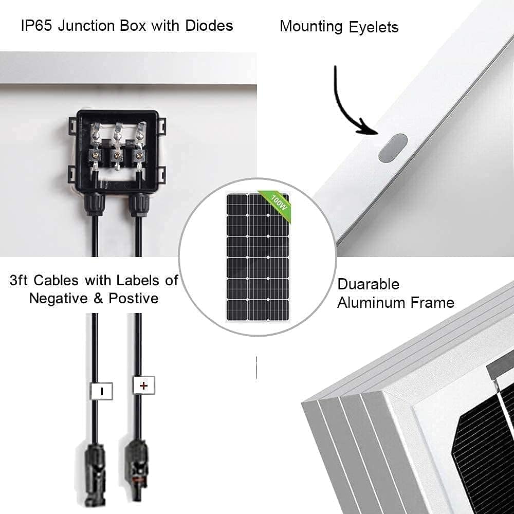 Solar Well Pump Kit with Battery Backup, 12V Water Pump and 120W Panel G5969