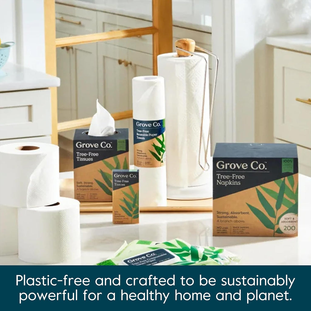 Bamboo Toilet Paper 3 Ply, Septic Safe, Ultra Soft, 18 Rolls L411838