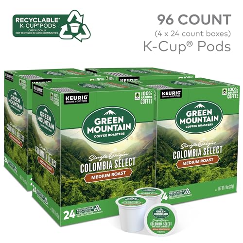 Half Caff Medium Roast Coffee Pods, 32 Count S1228