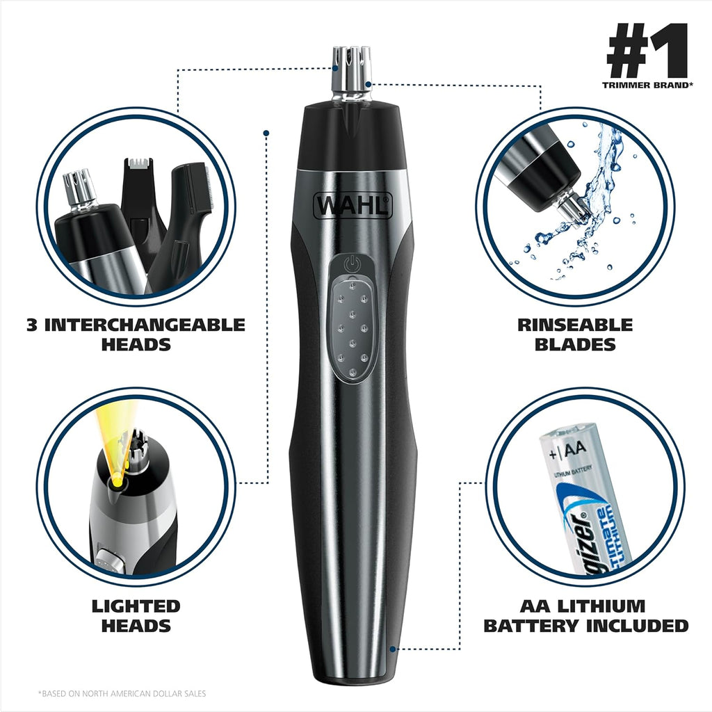 Lithium Powered Lighted Ear, Nose & Brow Trimmer R625631
