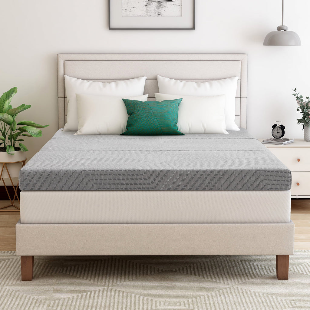 Tri Fold Mattress with Washable Cover for Floor, RV, Camping V8767