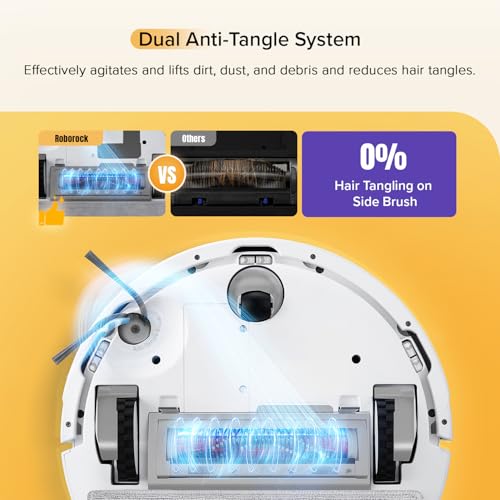 Robot Vacuum with Self-Empty Dock, 5500 Pa Suction, LiDAR Navigation S624100
