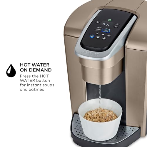 Single Serve K-Cup Pod Coffee Maker with Strength and Temperature Control V671355