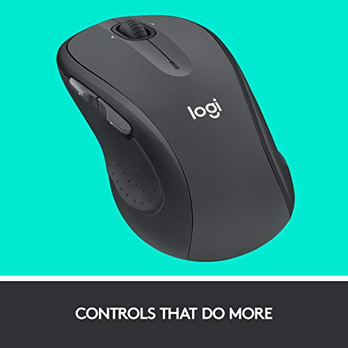 Wireless Mouse for Laptop and PC with USB Receiver, Programmable Buttons U78096