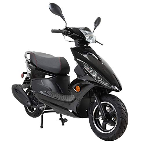150cc Moped Street Gas Adult Bike with 10" Aluminum Wheels O132
