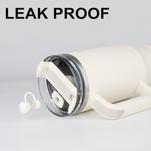 Silicone Spill Proof Stopper Set and Protective Boot with Straw Cover Cap for 30oz 40oz Tumbler P810