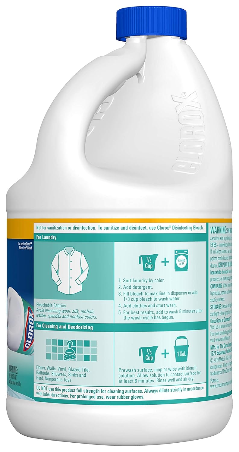 Concentrated Bleach, Clean Linen, 77 Ounce Bottle R193221