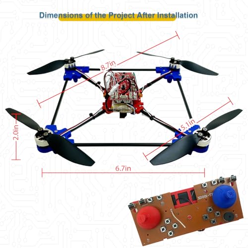 DIY Drone Kit with Brushless Motor and Optical Flow Hovering H635674