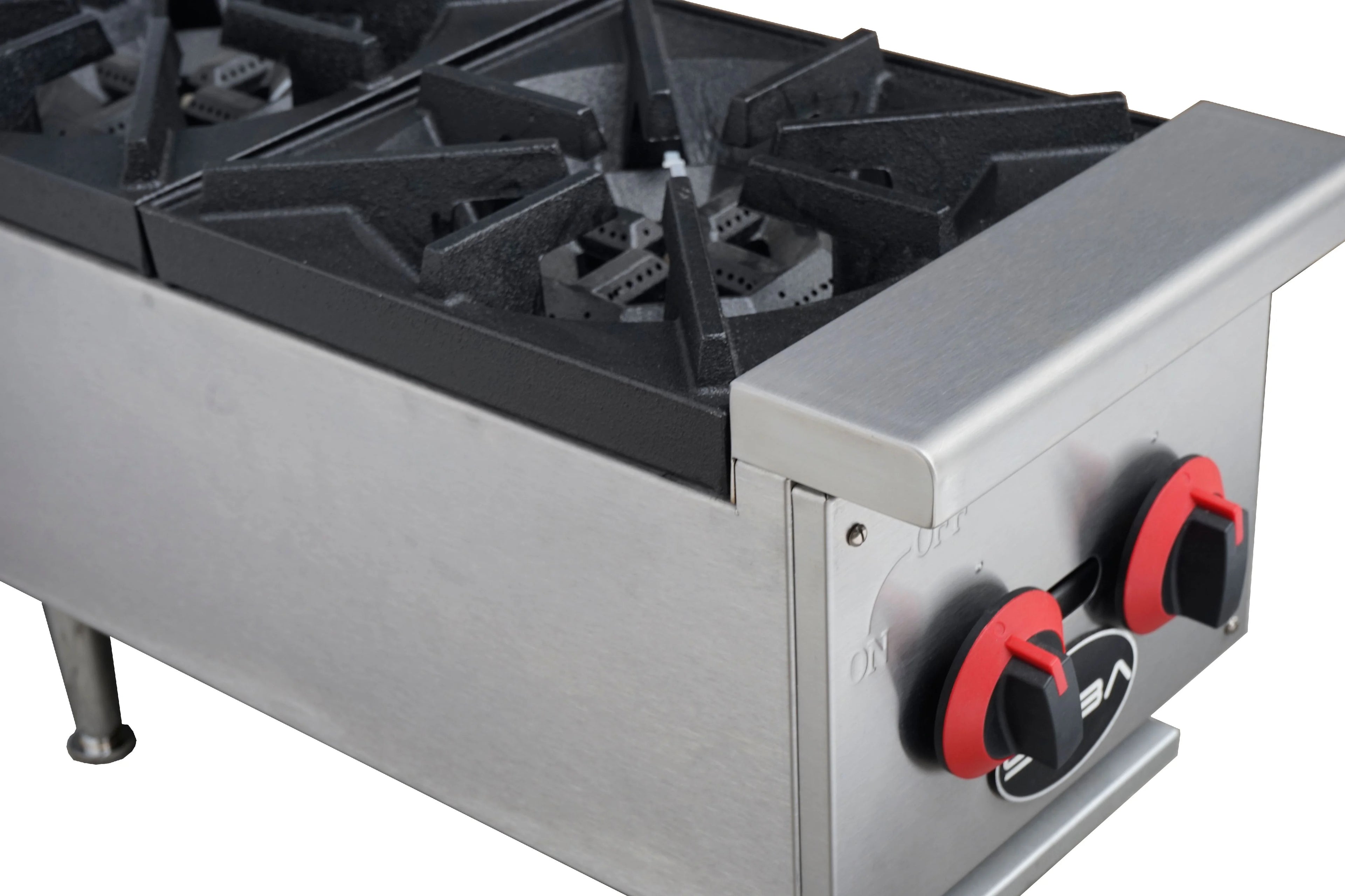 2 Burner Commercial Stainless Steel Hot Plate T2889