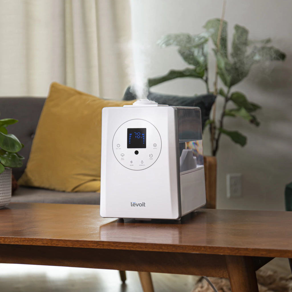 Warm and Cool Mist Humidifier, 6L, 753 sq ft R454