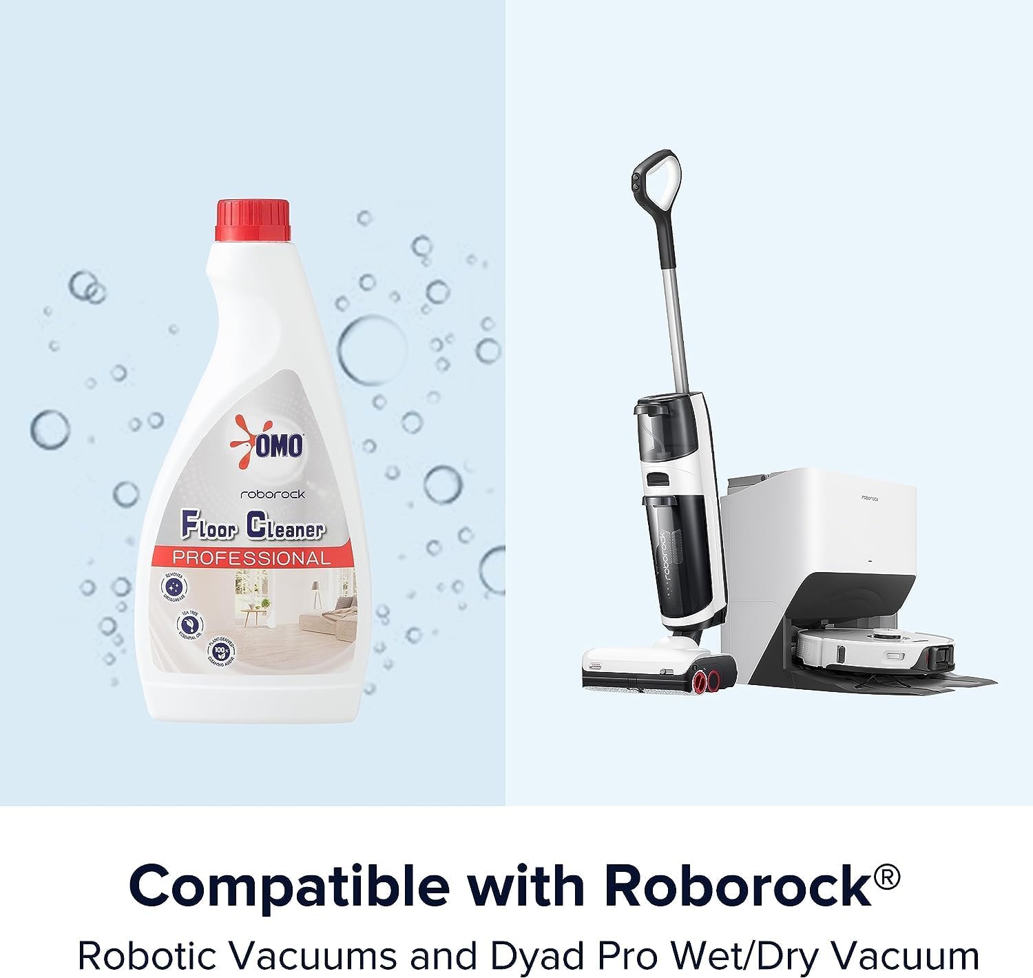 Robot Vacuum and Mop with Multi-Surface Floor P4491