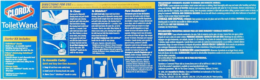 Disposable Toilet Cleaning Starter Kit T610