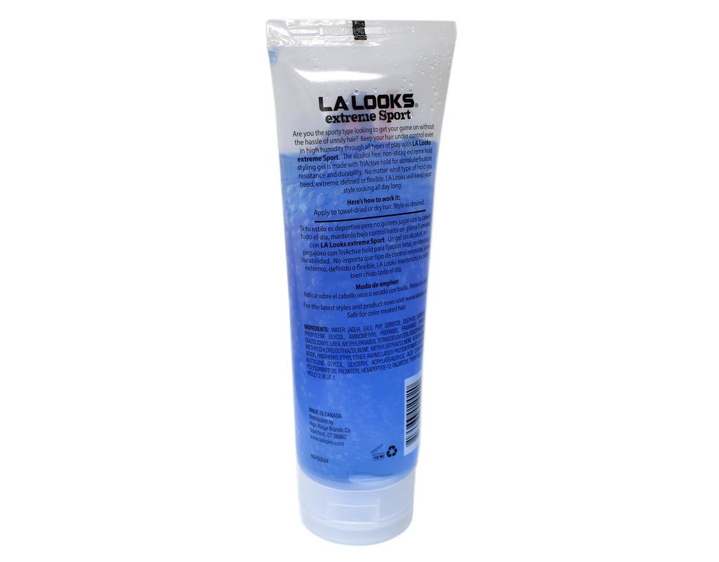 Extreme Sport Alcohol Free Hair Gel, Hold Level 10, 8 oz, Pack of 5 O304
