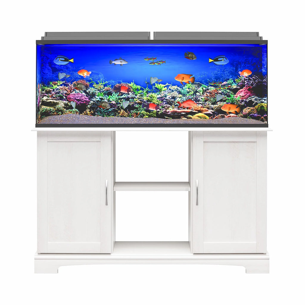 50-75 Gallon Aquarium Stand, Ivory Oak Y5883