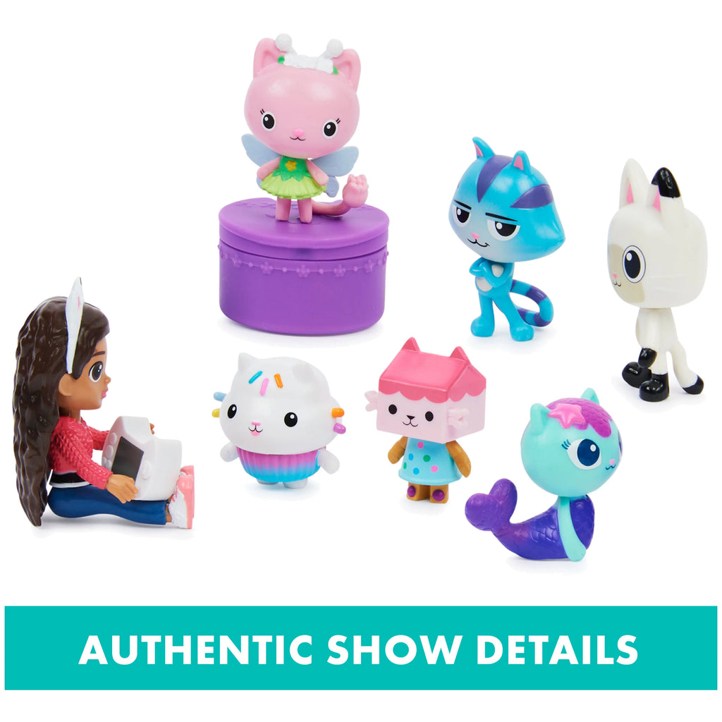 Deluxe Dollhouse Gift Set with 7 Toy Figures E89607