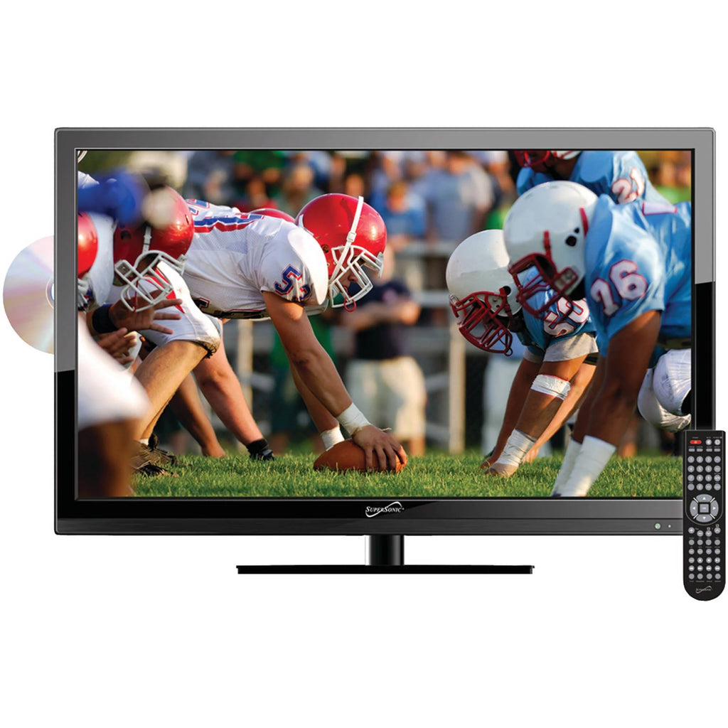HD LED TV-DVD Combo with 720P Flat Digital Antenna V103
