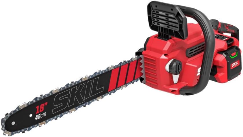 18 In. 40V Brushless Chainsaw Kit with Battery and Charger F4462