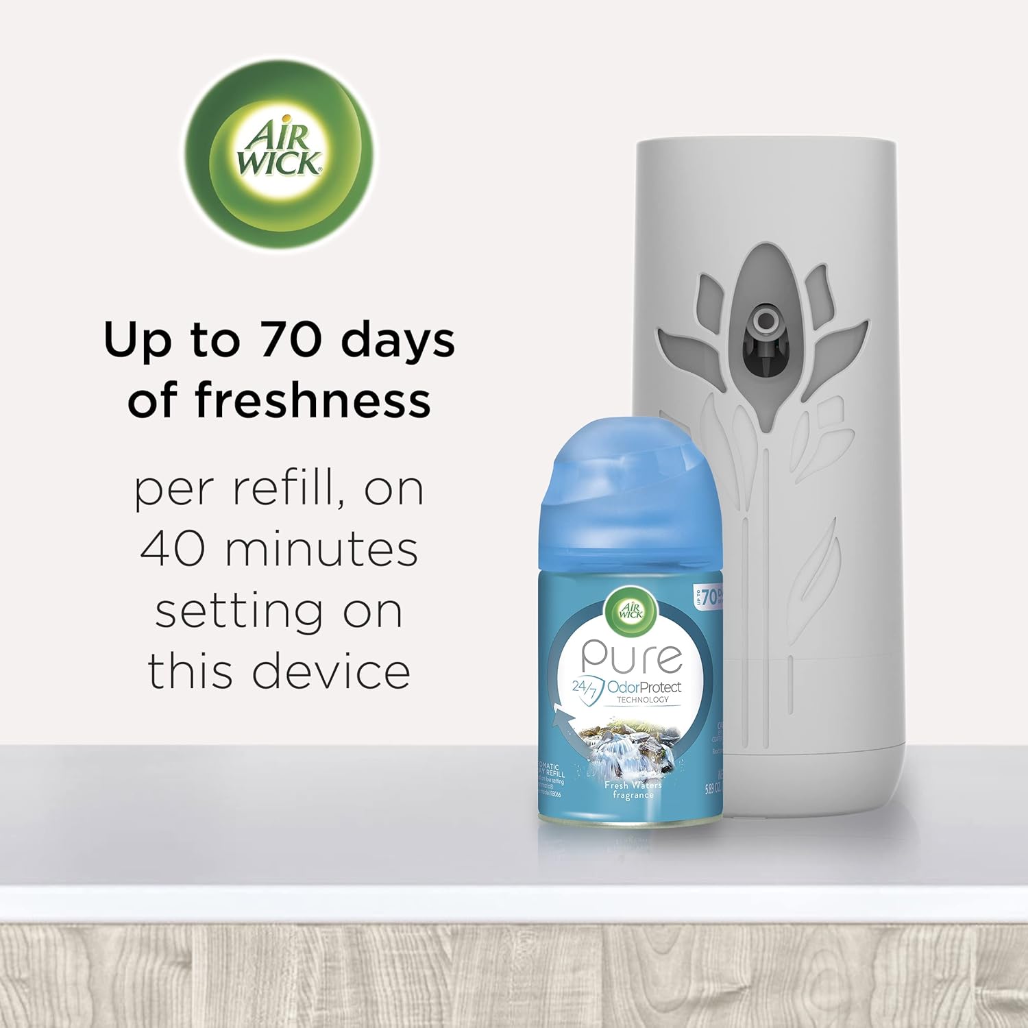 Automatic Spray Air Freshener Kit with Refill, Summer Delights, 2 Count X185708