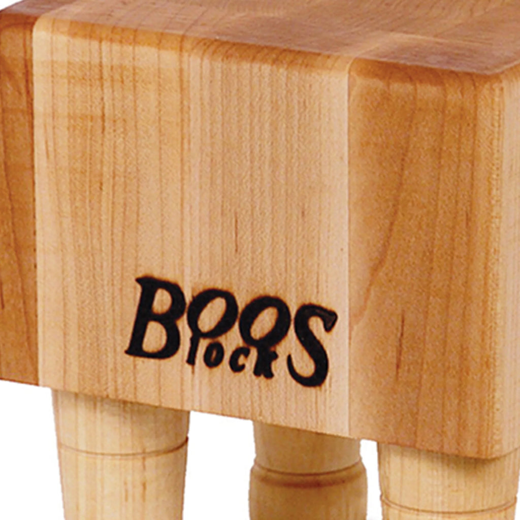 Maple Wood Cutting Board with Feet, 6 x 6 E6610