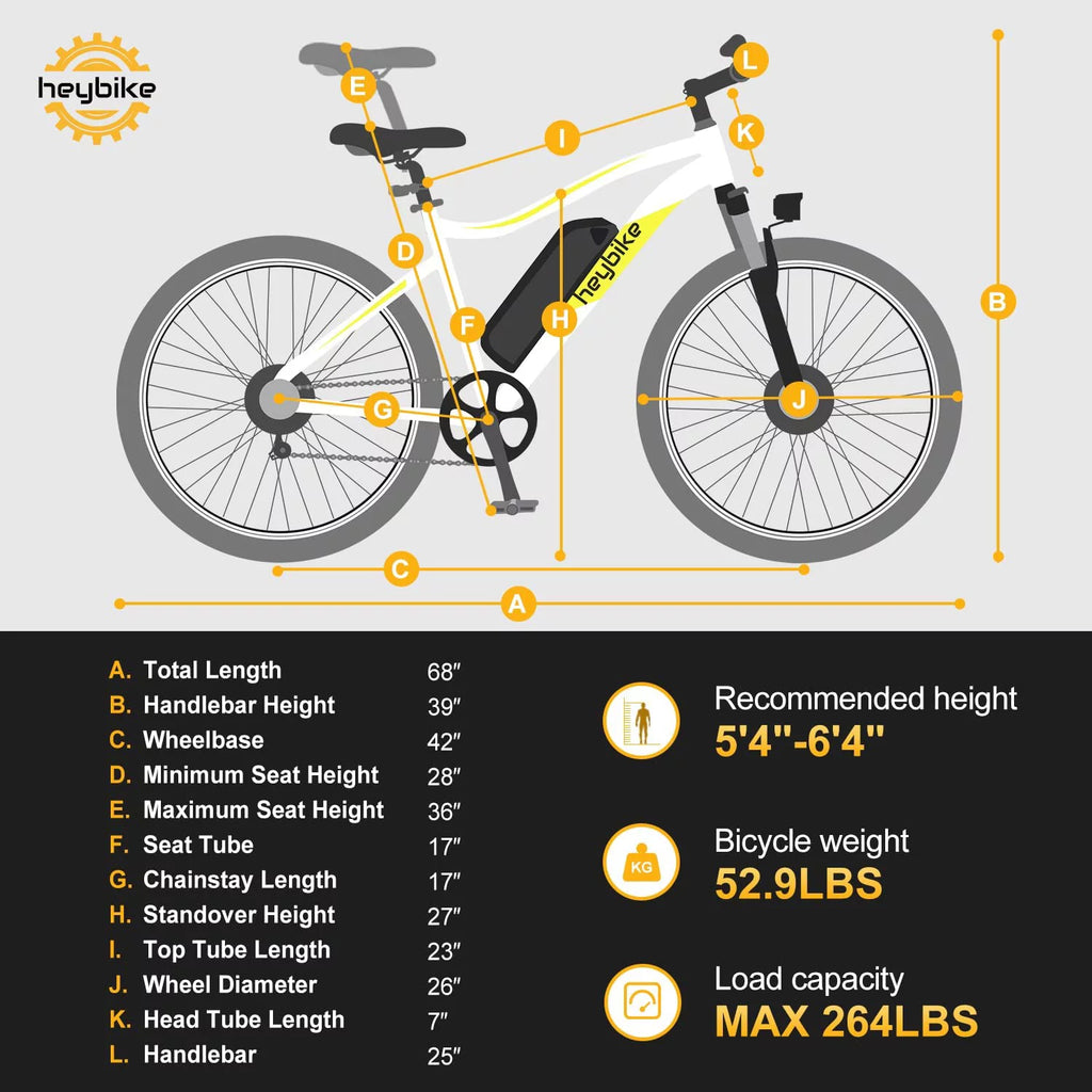 Electric Bike for Adults with 500W Motor and Removable Battery M86584