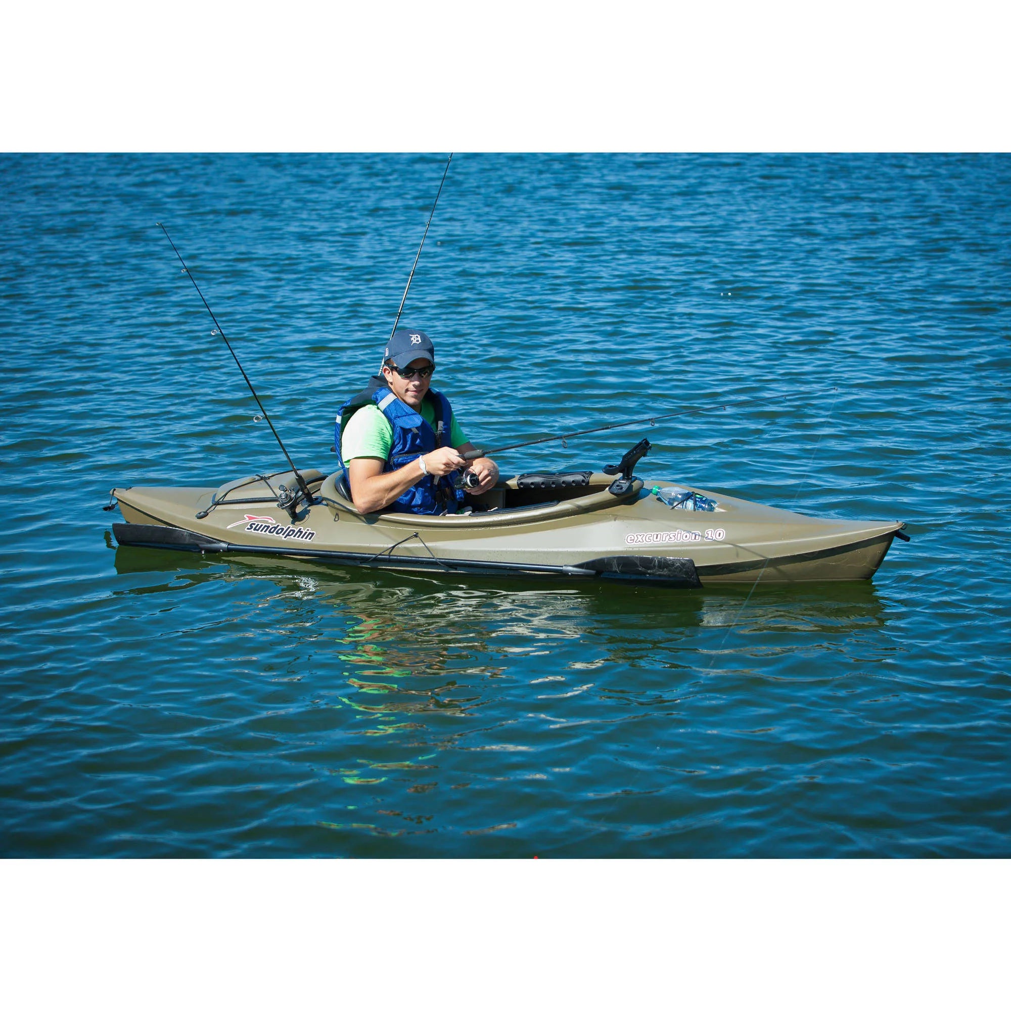 Sit-in Fishing Kayak 10 Ft with Paddle L8999