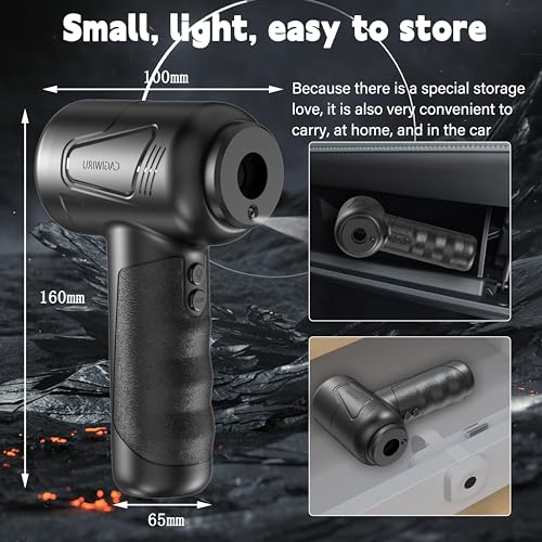 Cordless Air Duster for Cleaning Keyboard PC X6990