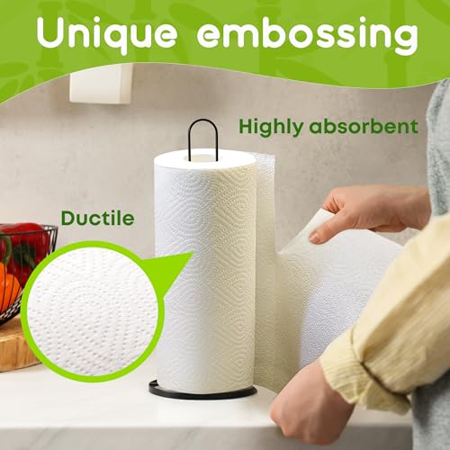 Bamboo Paper Towels 16 Rolls, 2-Ply, Highly Absorbent, Tree Free L682986